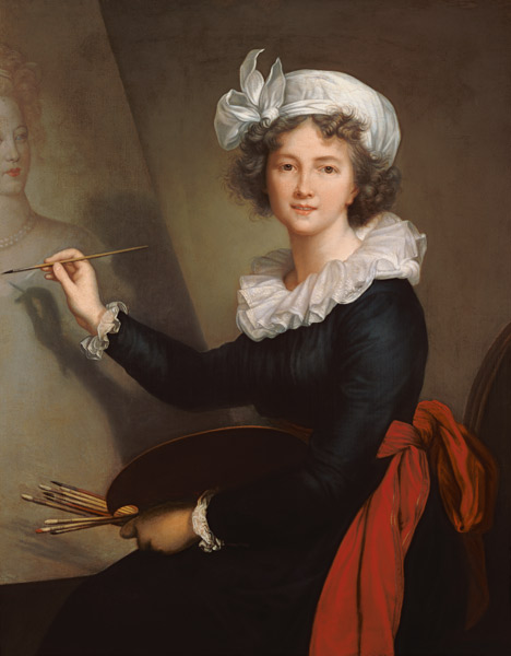 Autoportrait à Marie Elisabeth-Louise Vigée-Lebrun