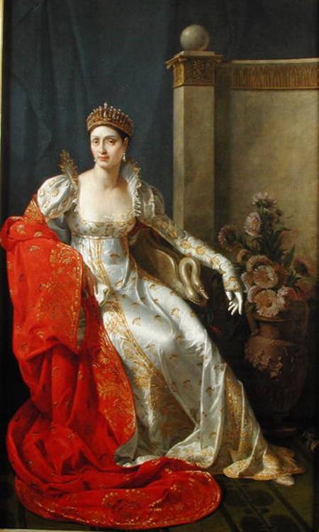 Elisa Bonaparte (1777-1820) Princess Bacciochi à Marie Guilhelmine Benoist