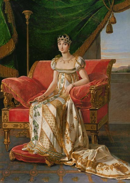 Marie Pauline Bonaparte (1780-1825) Princess Borghese à Marie Guilhelmine Benoist