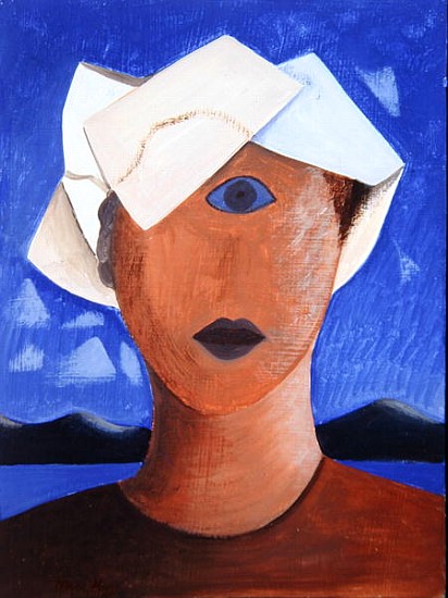 Gaston Cyclope, 1993 (tempera on wood)  à Marie  Hugo