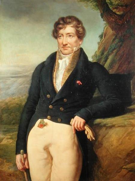 Portrait of the French Zoologist and Paleontologist Georges Cuvier (1769-1832) à Marie Nicolas Ponce-Camus