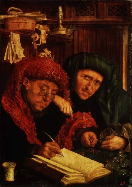 The Tax Collectors à Marinus van Roejmerswaelen