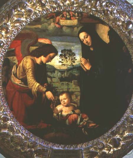 The Holy Family à Mariotto di Bigio Albertinelli