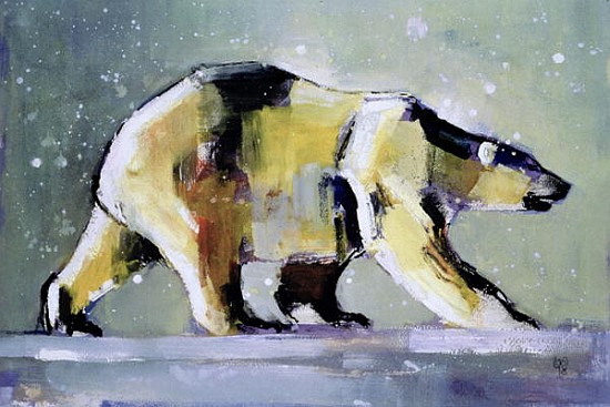 Ice Bear, 1998 (mixed media on paper)  à Mark  Adlington