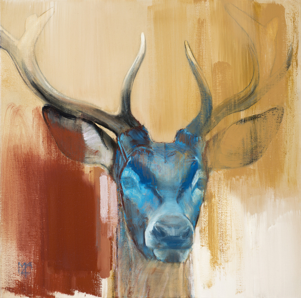 Mask (young stag) à Mark  Adlington