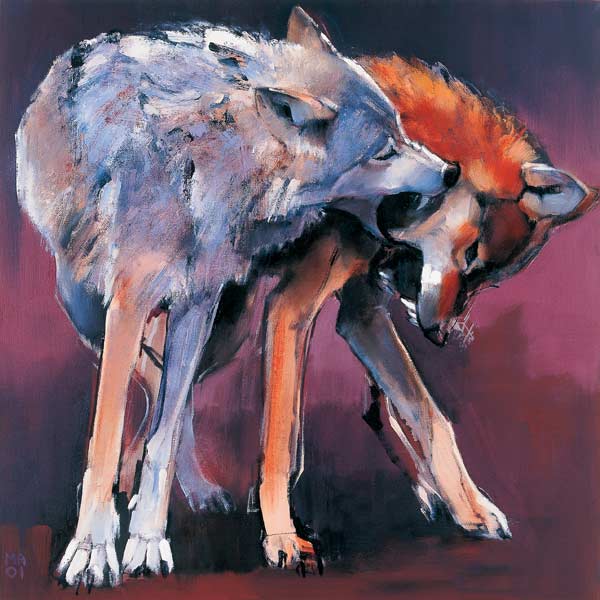 Two Wolves à Mark  Adlington