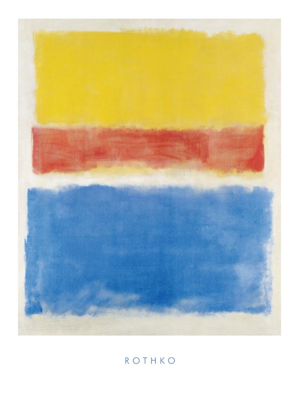 Untitled (Yellow-Red and Blue) à Mark Rothko