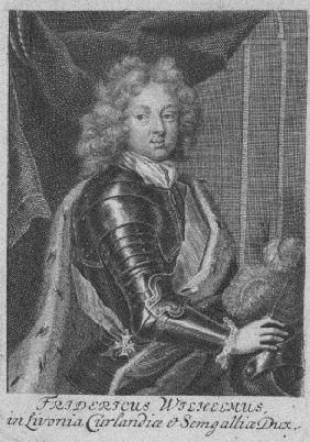Portrait of Frederick William Kettler (1692-1711), Duke of Courland and Semigallia