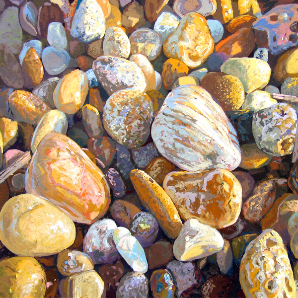 Beach Pebbles à Martin  Decent