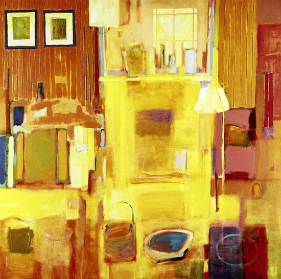 Room at Giverny, 2000 (acrylic on canvas)  à Martin  Decent