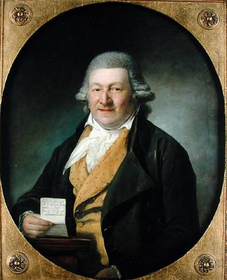 Portrait of Mr Lehman Ruben à Martin Ferdinand Quadal