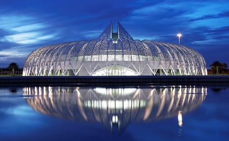 Polytechnic University of Florida at night