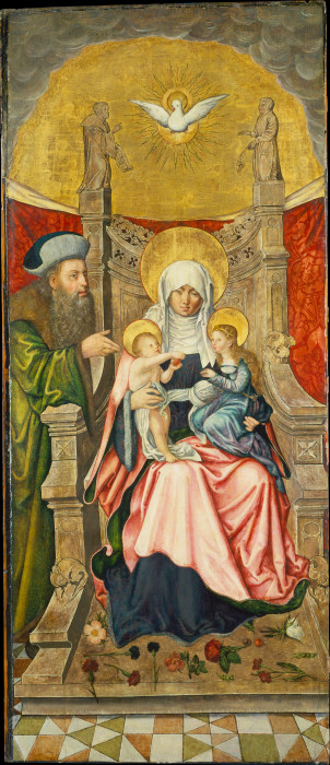 Saint Anne with the Virgin and Child, and Joachim à Martin Kaldenbach