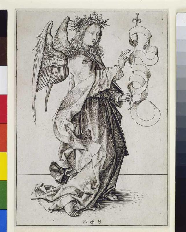 Der Engel der Verkündigung à Martin Schongauer