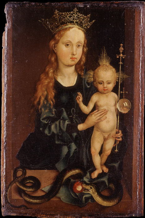 Madonna with Child à Martin Schongauer