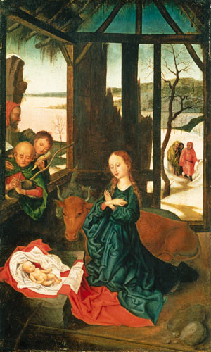 La Naissance du Christ à Martin Schongauer (cercle)