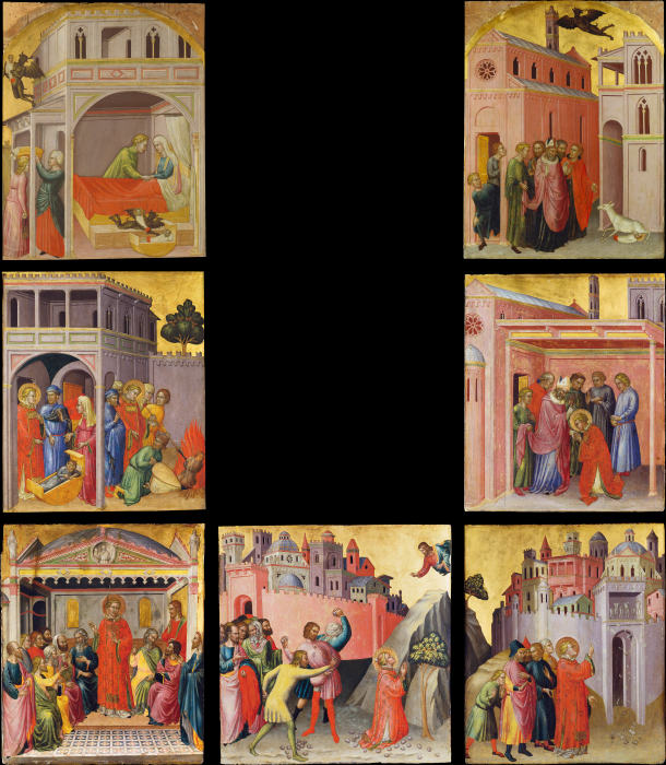 Seven Scenes from the Legend of St. Stephen à Martino di Bartolomeo