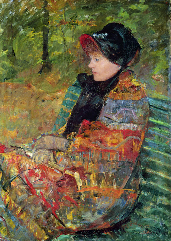 M.Cassatt, Autumn or Mademoiselle C. à Mary Cassatt