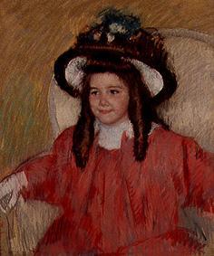 portrait d'Anne-Marie Durand-Ruel à Mary Cassatt