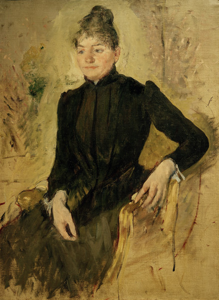 Cassatt / Portrait of a Woman / Painting à Mary Cassatt