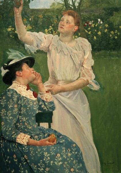 Cassatt / Young Women Picking Fruit à Mary Cassatt