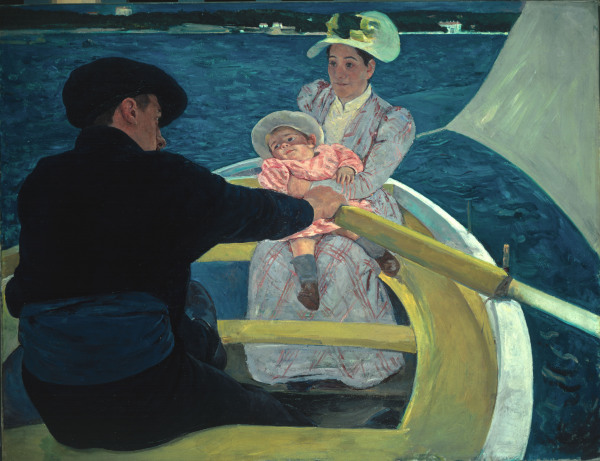 Mary Cassat / The Boating Party / c1893 à Mary Cassatt
