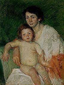Mère et enfant. à Mary Cassatt