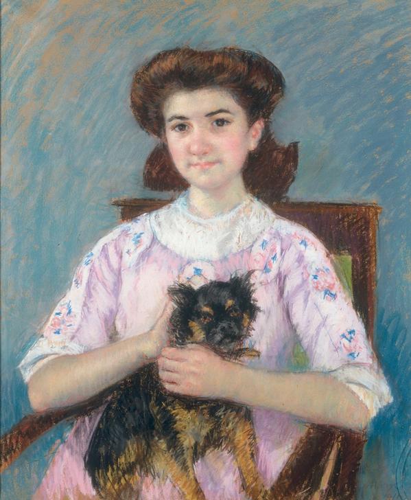 Portrait de Marie-Louise Durand-Ruel à Mary Cassatt