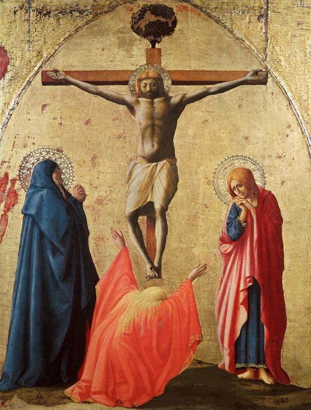 Crucifixion à Masaccio
