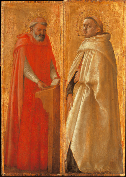 Two Holy Carmelites à Masaccio