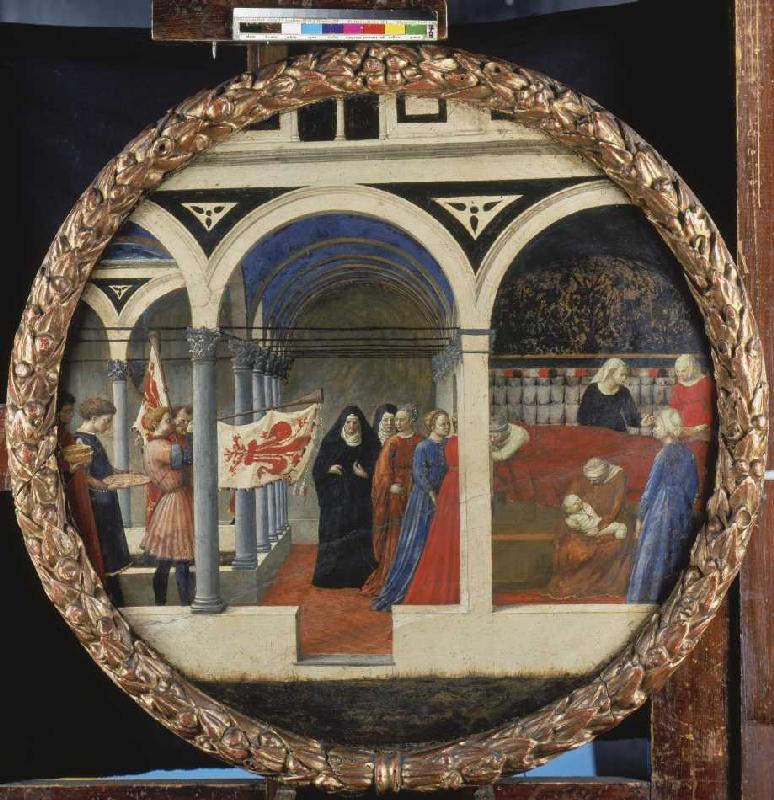 lit d'une florentine à Masaccio