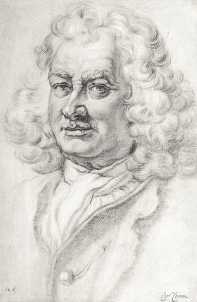 Portrait of Captain Thomas Coram (c.1668-1751) à Mason Chamberlin