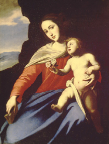 Maria mit dem Kind à Massimo Stanzione