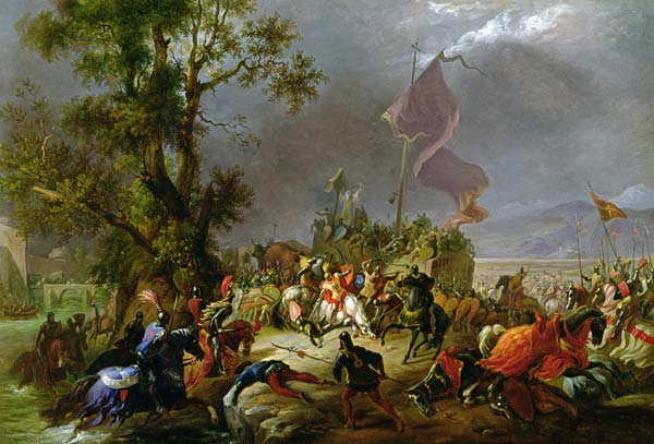 The Battle of Legnano in 1176 à Massimo Taparelli d' Azeglio