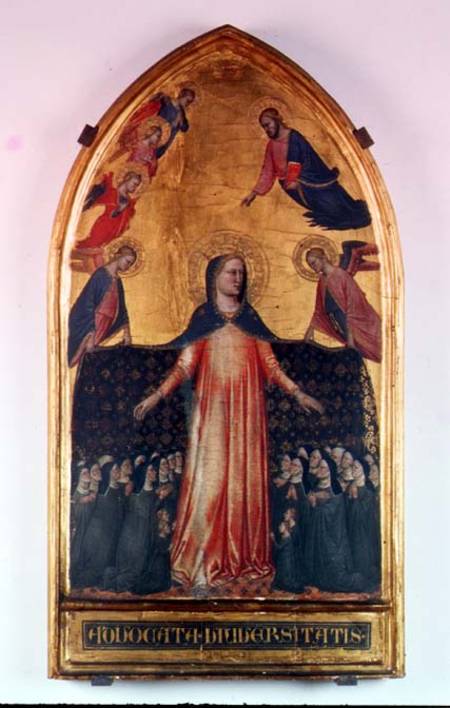 Madonna della Misericordia à Maître de l'Accademia Madonna
