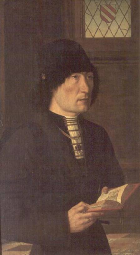 Portrait of Pierantonio Baroncelli à Maître des portraits de Baroncelli