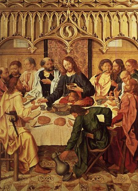 The Last Supper à Maître du Retable d'Evora