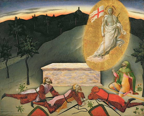 The Resurrection, 15th century à Maître de l'Osservanza