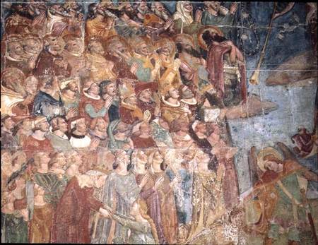 The Last Judgement  (detail) à Maître du Triomphe de la Mort