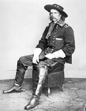 General George A. Custer (b/w photo)