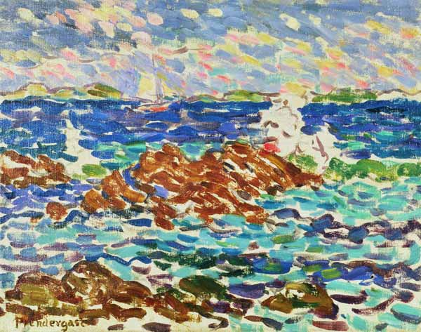 Seascape à Maurice Brazil Prendergast