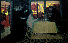 Les disciples d'Emmaüs. à Maurice Denis