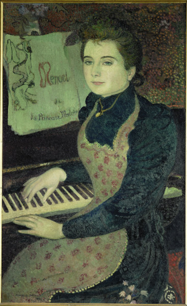Le Menuet de la Princesse Maleine, ou Marthe au piano à Maurice Denis