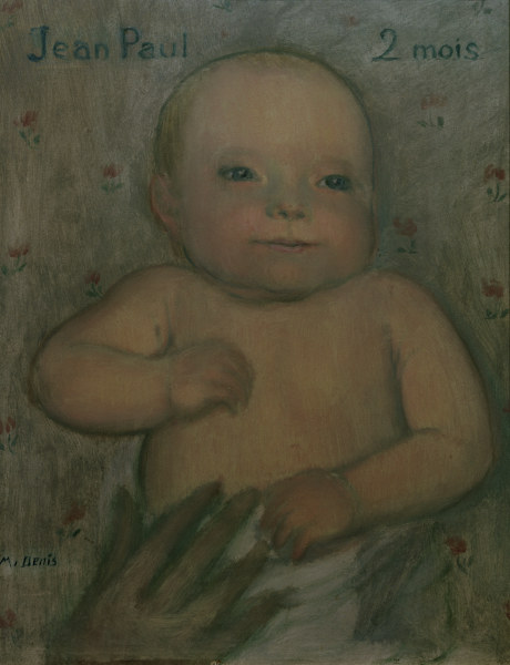 Portrait de Jean-Paul à deux mois à Maurice Denis
