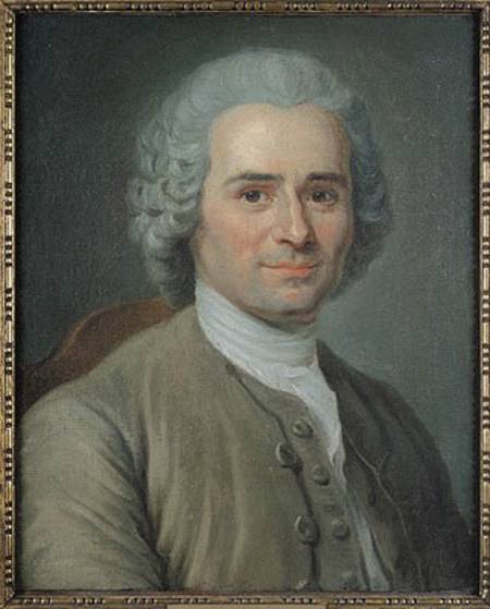 Jean-Jacques Rousseau (1712-78) à Maurice Quentin de La Tour