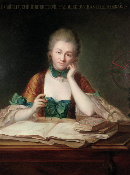 Madame de Chatelet-Lomont (1706-41) à Maurice Quentin de La Tour
