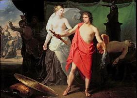 Achilles and Thetis (oil on canvas)