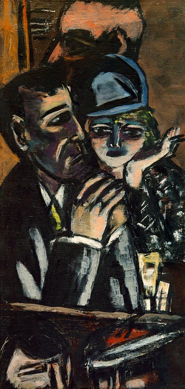 Bar, brown à Max Beckmann