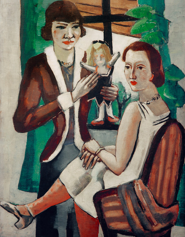 Femmes à la fenêtre à Max Beckmann