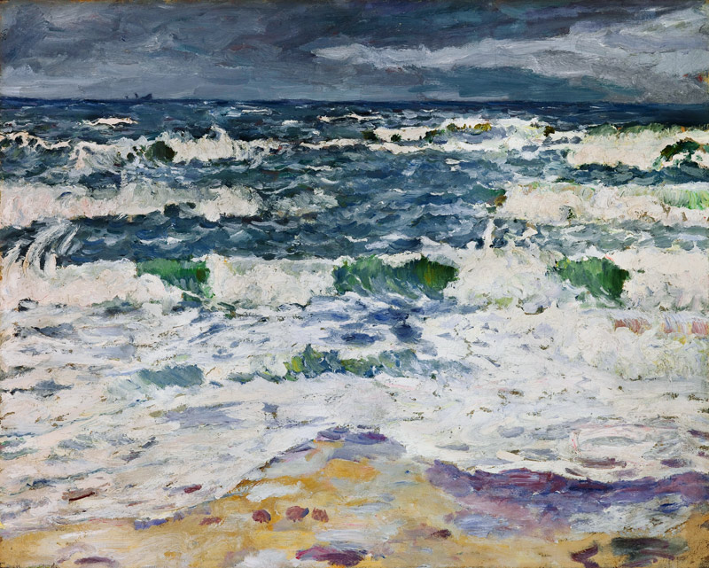 Gray Day at the Sea à Max Beckmann